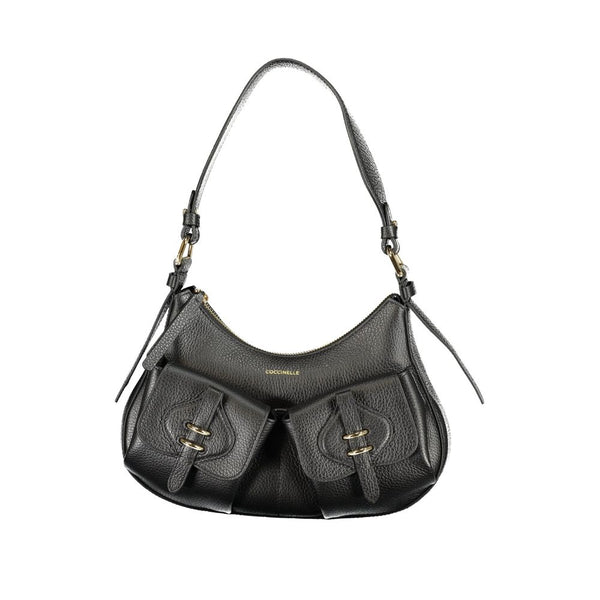 Coccinelle Black Leather Handbag