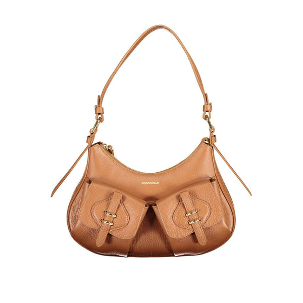 Coccinelle Brown Leather Handbag