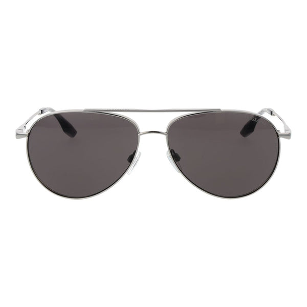 Trussardi Silver Stainless Steel Sunglasses