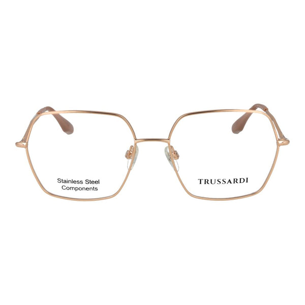 Trussardi Rose Gold Stainless Steel Glasses (Frames)