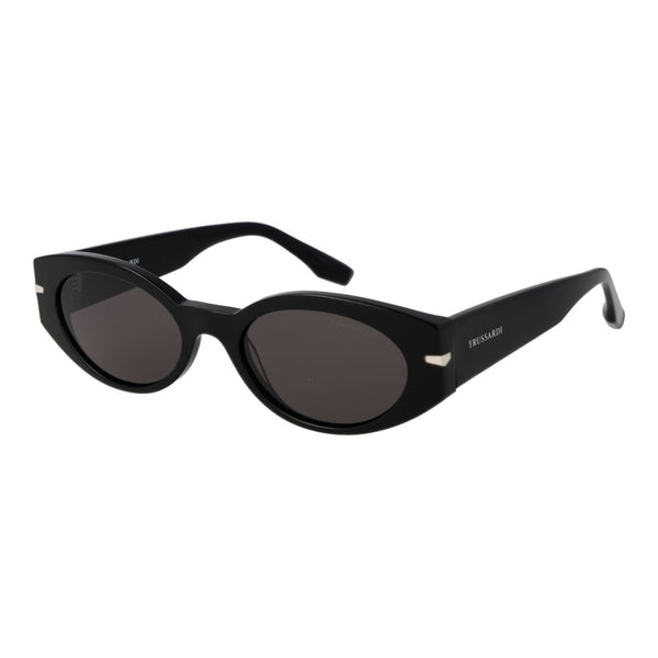Trussardi Black Acetate Sunglasses