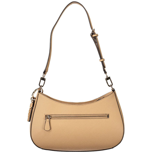 Guess Jeans Beige Polyurethane Women's Bag
