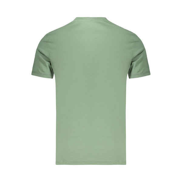 Guess Jeans Green Cotton Men's T-Shirt