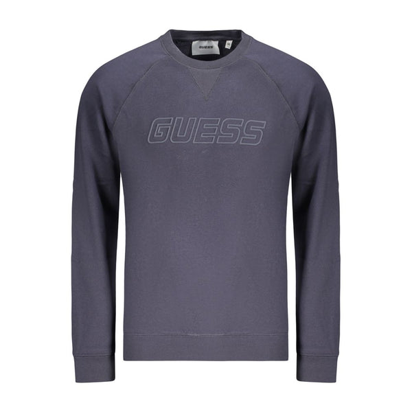 Guess Jeans Blue Cotton Men's Sweatshirt