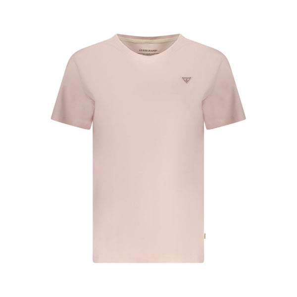 Guess Jeans Rosa Cotton Woman T-Shirt