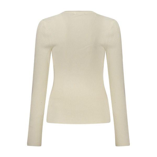 Guess Jeans Bianco Viscose Women Sweater