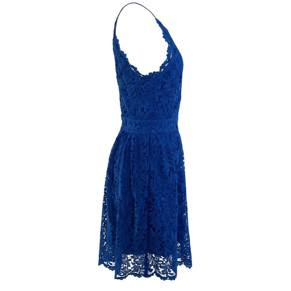 Trussardi Jeans Blue Polyester Women's Dress