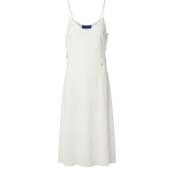 Trussardi Jeans White Polyester Women Dress
