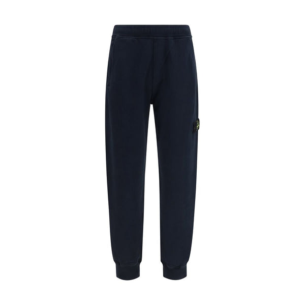 Stone Island Blue Cotton Sweatshirt
