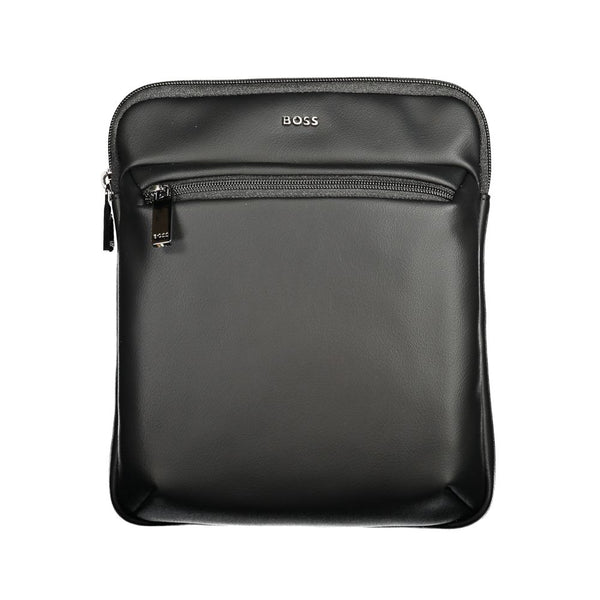 Hugo Boss Black Polyurethane Men's Shoulder Bag