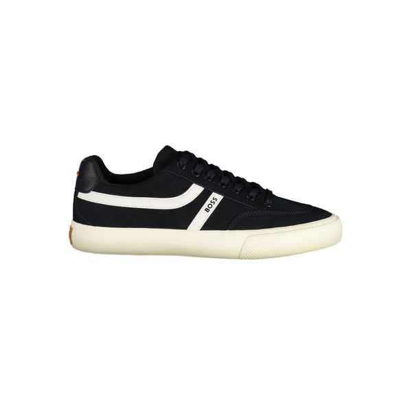 Hugo Boss Blue Polyurethane Men's Sneaker