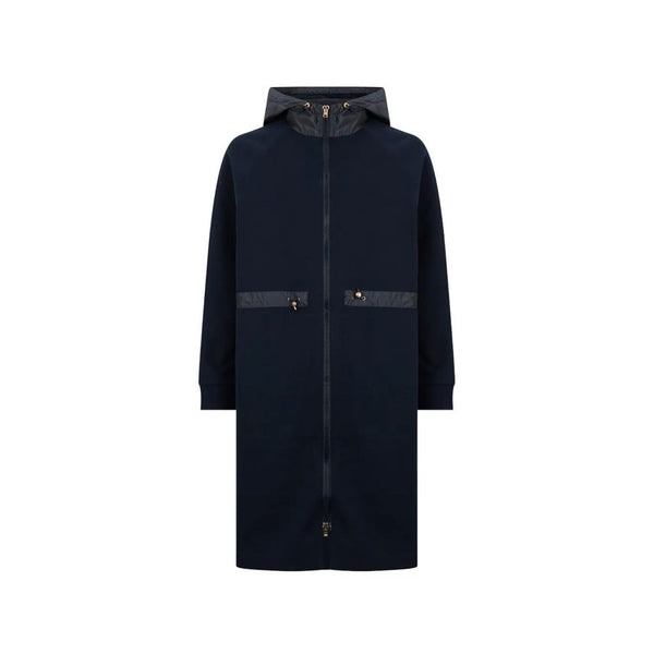 Herno Blue Cotton Coat