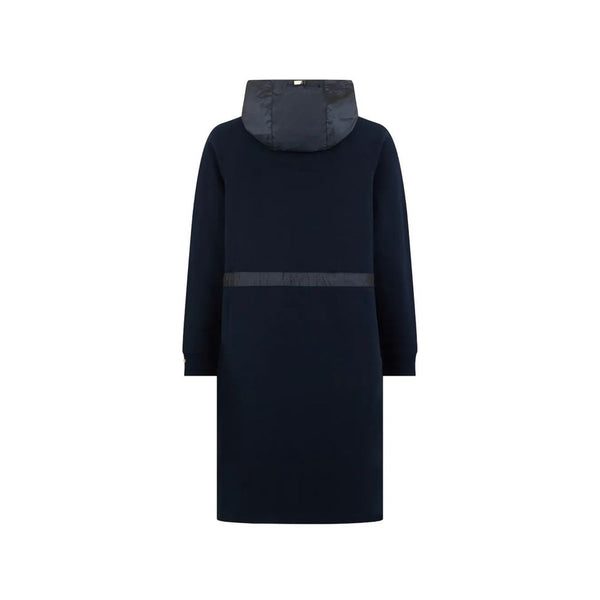 Herno Blue Cotton Coat