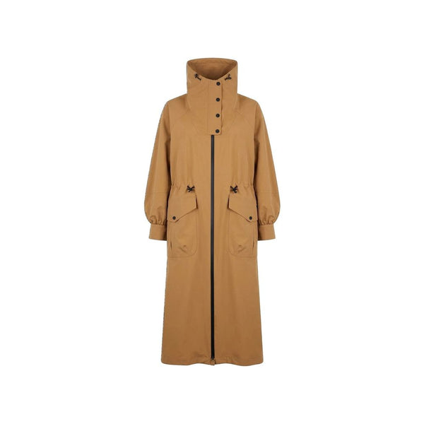 Herno Brown Polyester Coat