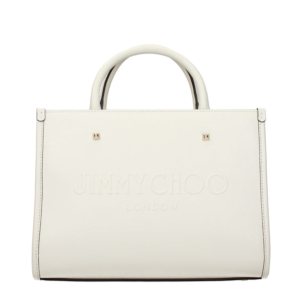 Jimmy Choo White Leather Handbag