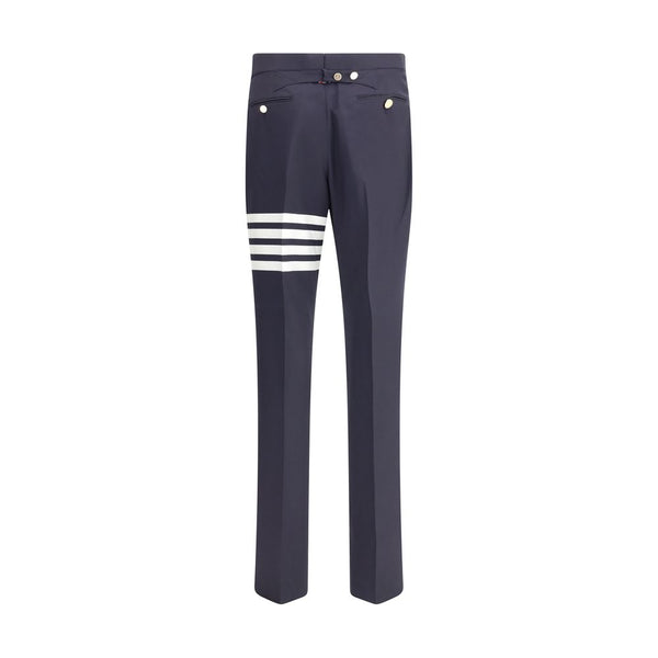 Thom Browne Blue Wool Oves Aries Pants