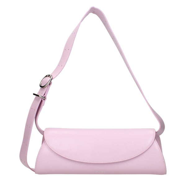 Jil Sander Pink Leather Crossbody Bag