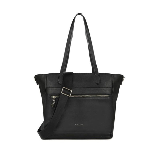 MIRIADE Black Polyethylene Shoulder Bag