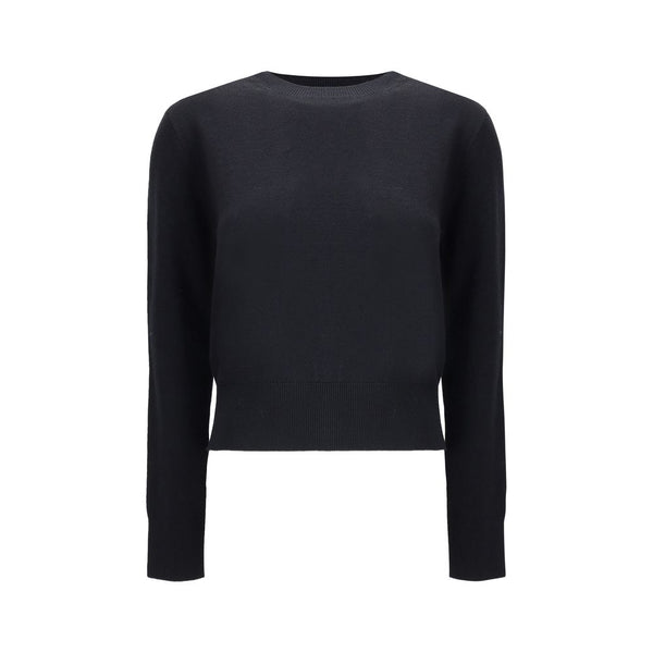 Ami Paris Black Wool Oves Aries Sweatshirt
