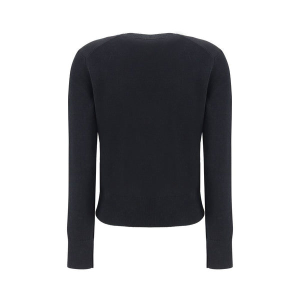 Ami Paris Black Wool Oves Aries Sweatshirt