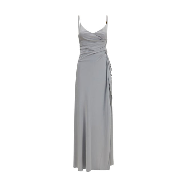 Versace Gray Viscose Casual Dress