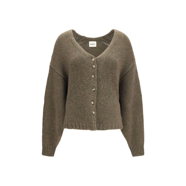 Khaite Bicolor Cashmere Cardigan