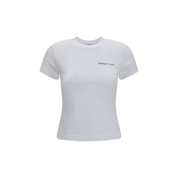 Off-White White Cotton T-Shirt
