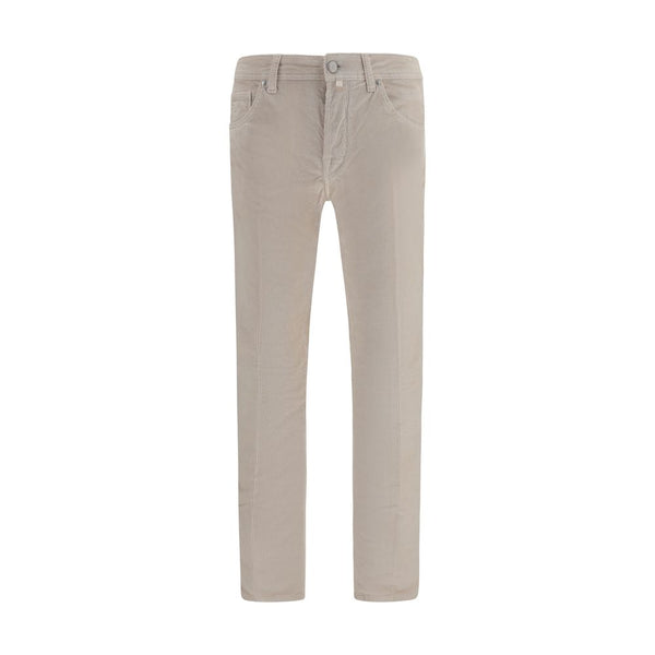 Jacob Cohen Beige Cotton Casual Pants