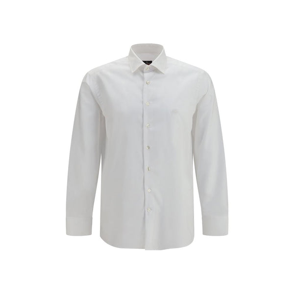 Etro White Cotton Dress Shirt