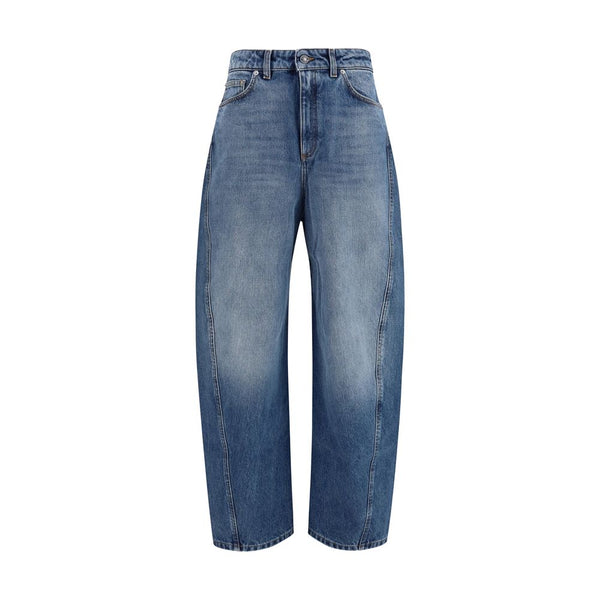 Givenchy Blue Cotton Relaxed Fit Jeans