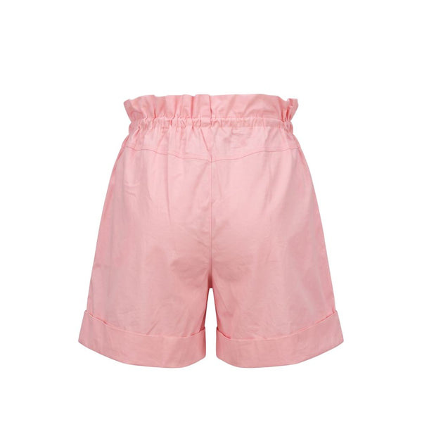 Trussardi Jeans Pink Cotton Women Shorts