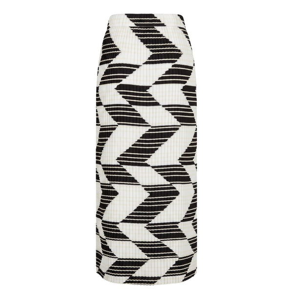 Trussardi Jeans White Polyester Women Skirt