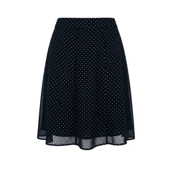 Trussardi Jeans Black Viscose Women Skirt