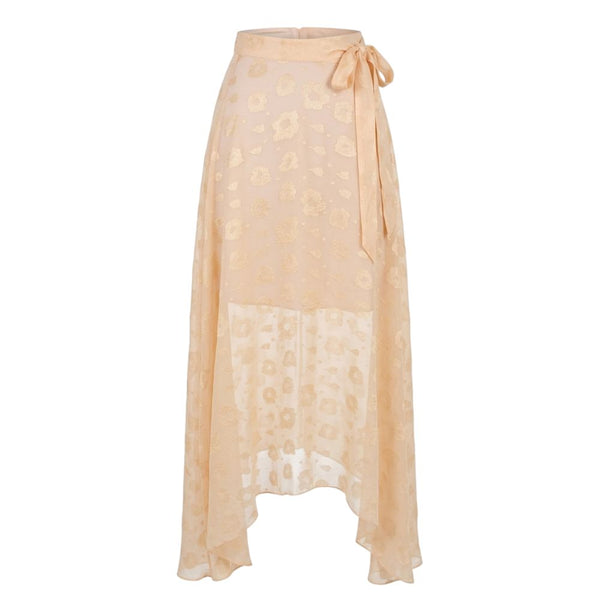Trussardi Jeans Beige Polyester Womens Skirt