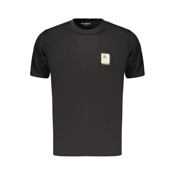 Refrigiwear Black Cotton Men's T-Shirt