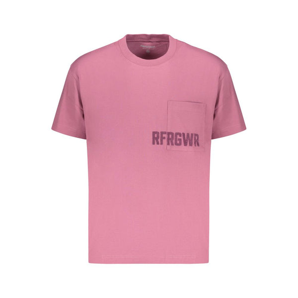 Refrigiwear Purple Cotton Men's T-Shirt