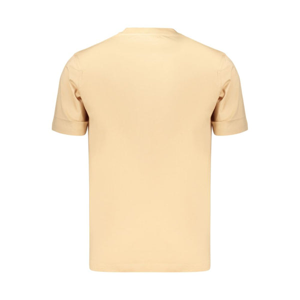 Refrigiwear Beige Cotton Men's T Shirt