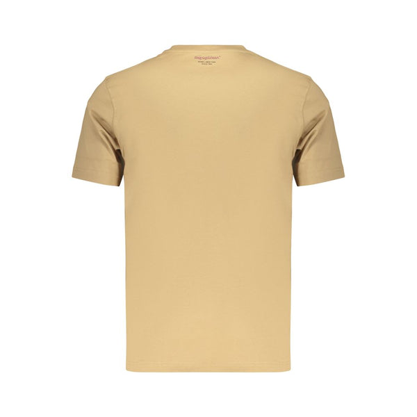 Refrigiwear Brown Cotton Men's T-Shirt