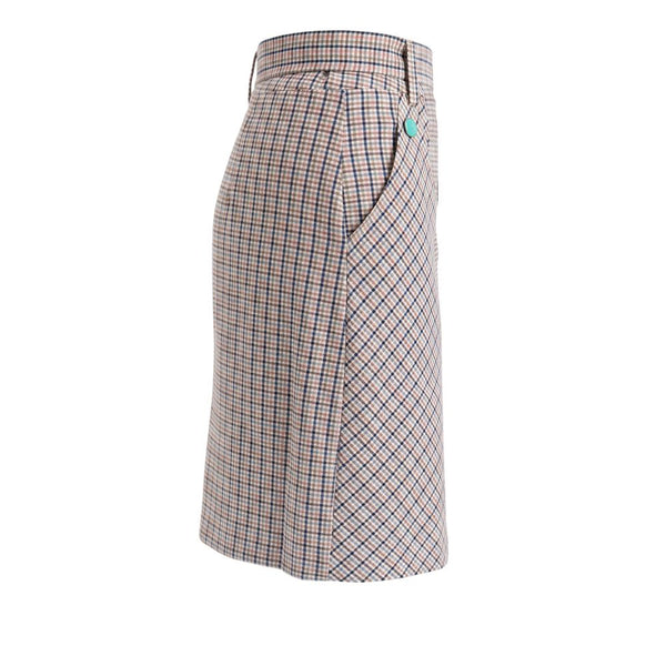 Trussardi Jeans White Cotton Women Skirt