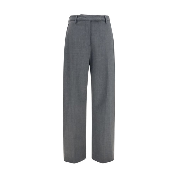 The Latest Gray Polyester Dress Pants