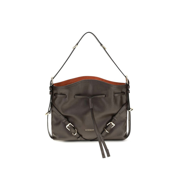 Givenchy Brown Calf Leather Bos Taurus Backet Bag