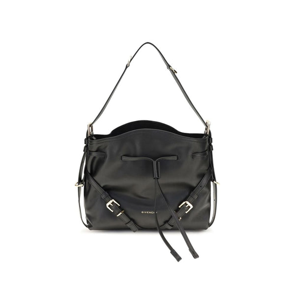 Givenchy Black Calf Leather Bos Taurus Backet Bag