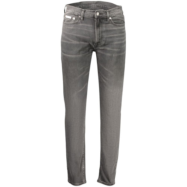 Calvin Klein Black Cotton Men's Jeans