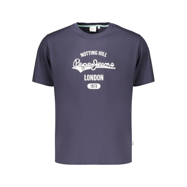 Pepe Jeans Blue Cotton Men's T-Shirt