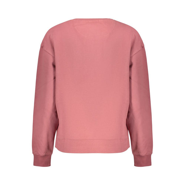 Pepe Jeans Pink Cotton Women Sweatshirt