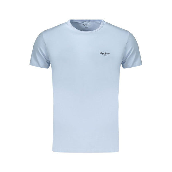 Pepe Jeans Azzurro Cotton Mens T-Shirt