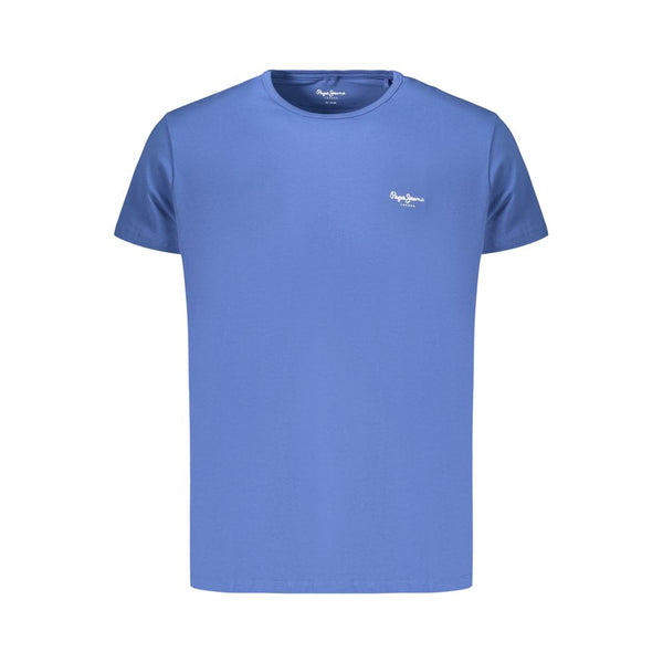 Pepe Jeans Blue Cotton Men's T-Shirt