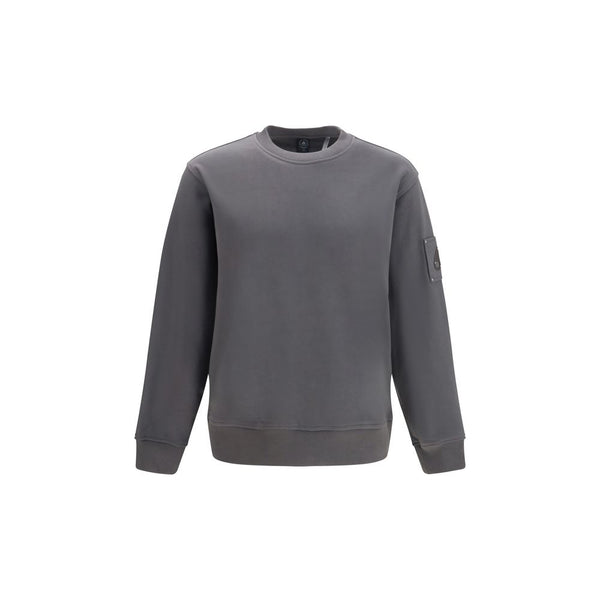 Moose Knuckles Gray Cotton Sweatshirt