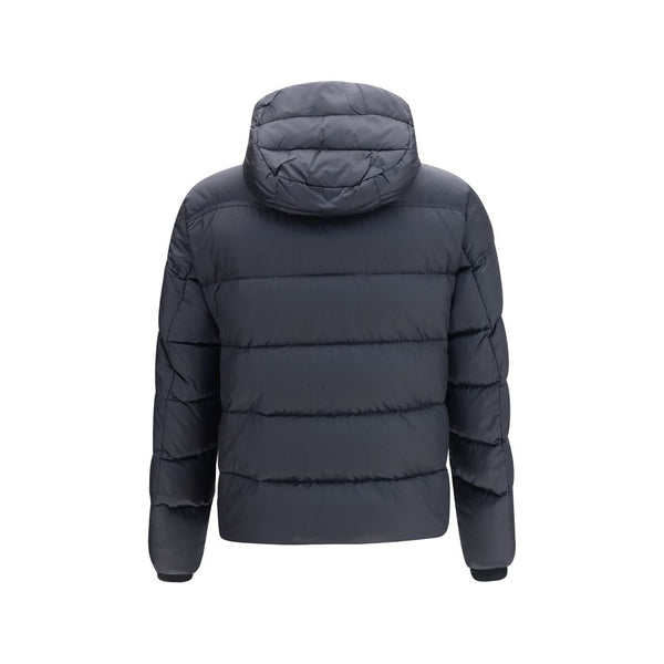 MooRER Blue Polyamide Full-Length Jacket
