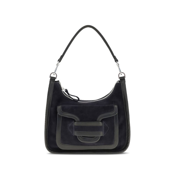 Pierre Hardy Black Calf Leather Bos Taurus Shoulder Bag